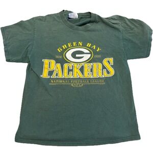 Vintage 2000 Green Bay Packers NFL T Shirt Mens Large CSA USA Made Football